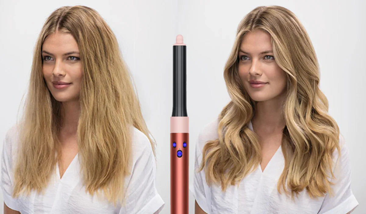 Před a po — výsledky po prvním použití Dyson Airwrap